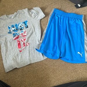 Size 7 boys athletic wear